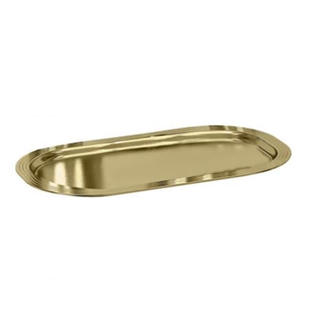 Nu Steel Jewel Gold Finish Amenity Tray JW10H